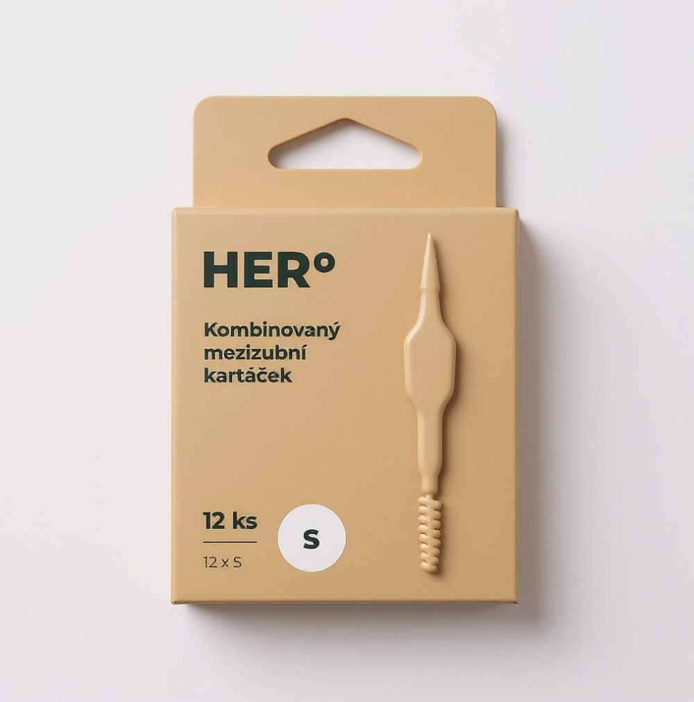 Herbadent Hero Escovilhão Interdentário Tamanho S